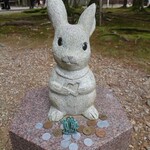 Terakoya Hompo - ウサギと２ショット