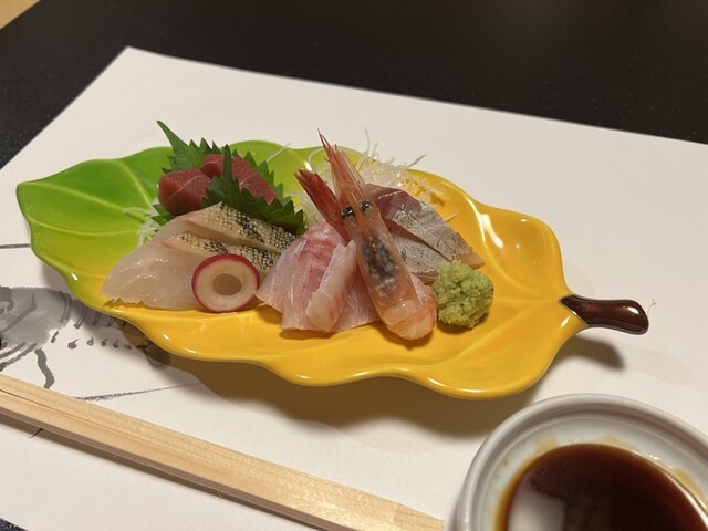 刺身盛り合わせ