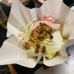 酒菜やまざき - 豚バラ＆エノキダケ＆白菜の鍋