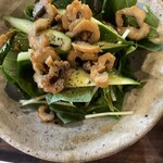 Nappa - 穴子入りの小松菜のサラダ