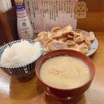 檍食堂 蒲田東口店 - 豚バラしょうが焼き定食