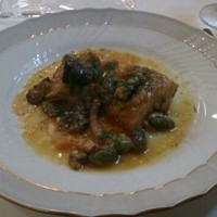 リストランテ ベリーニ - Aランチ2800円③鶏の煮込み