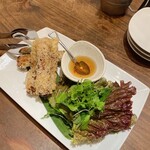 Vietnam French De salita - メッシュライスペーパー揚げ春巻き¥1,280(4P)