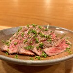 鮨 明 高勢 - 牛たたき