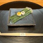 渡辺通 あなん - 先付け　中秋の名月の頃でしたのでそのイメージで。