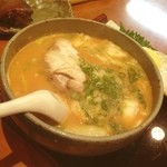 大門 - スタミナラーメン＆ミニ鰻丼セット1000円