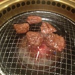 韓国村 - 焼肉三種盛り合わせ