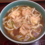 うどん処 杉 - 【2013年09月】かしわ＠700円。