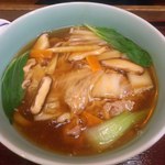 うどん処 杉 - 【2013年09月】野菜あんかけ＠750円。