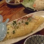 虎ノ門 升本 - えびオムレツ