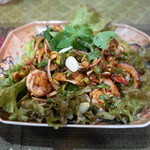 いなかむら - 2013.10 パークン（海老の辛みそサラダ）