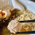 麺屋すみす - お団子、優しくていい