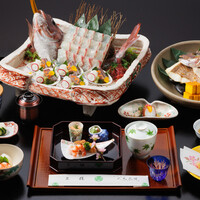 2 鯛、蛸いり季節会席と天然温泉のご入浴セット【税込】