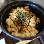 たくみ庵 - 舞茸炊き込みご飯