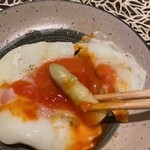 鉄板ステーキ パイナップル２ - アスパラ