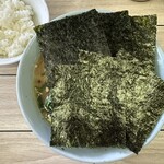 Rasu ta - ■らすた麺ライスセット¥1,050