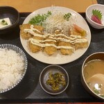 富士や - チキン南蛮定食680円(日替り定食)