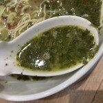 太陽のトマト麺withチーズ - バジリコスープ