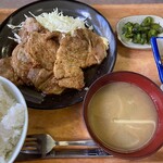 藤 - ニンニク焼き定食