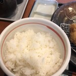 とんかつ 美とん - ご飯のアップ