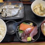 タカマル鮮魚店 - 日替り定食・1100円