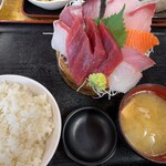 タカマル鮮魚店 - タカマル定食・1200円