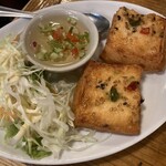 バンコック ポニー食堂 - エビハン　エビのパン