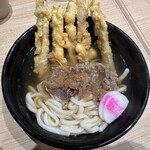 資さんうどん - 肉ごぼ天 760円