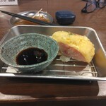 酒場スタンド ニューツルマツ - ハムカツ380円