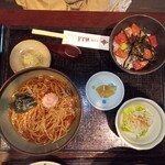 椿茶屋 - マグロ丼セット