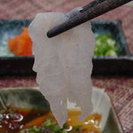 和風居酒屋一心 - 料理写真:和風居酒屋一心の泳ぎとらふぐは文句なしの美味