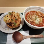 5種野菜のかき揚げそば770円