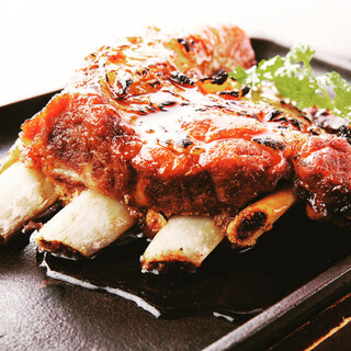 人気のしゃぶ鍋＆スペアリブ(全10品)3時飲付7500円!