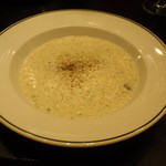 欧風小皿料理 沢村 - チーズのリゾットで〆ました。