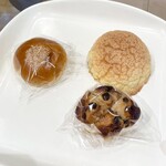 ダン マルシェ - こしあんぱん、メロンパン、レーズンパン