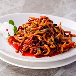 Sichuan style stir-fried shredded pork