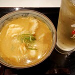 Takeya - えび天カレーうどんハーフ　730円