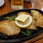 えいこ鮮魚店 - 石垣島産白身魚バター焼き