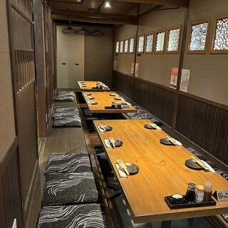 すだれの仕切り無し18名様
