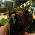 いもせ 山路 - 鰻を海苔に巻いて！！