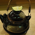 いもせ 山路 - 松茸と魚貝の土瓶蒸し