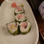 Toyomaru Suisan - 広島菜とトロの巻き物