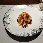 中国四川酒家 蔓山 - 宮城県産の蛸と豆のサラダ ♪