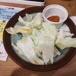 ショウちゃん - 料理写真:キャベツと肉味噌