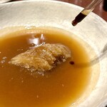 中華寝台 - いつものように、途中で黒酢の味変♪