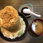 魚河岸 丸天 - 海鮮かき揚げ丼 1650円