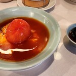 美食人 エピキュア 歓歓 - トマト天津飯のセット