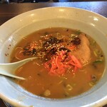 博多とんこつ 真咲雄 - 高菜・紅生姜・胡麻　追加