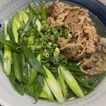 麺匠 くすがみ - ねぎねぎ肉うどん