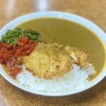 サン・カレー - チキンカツハーフ ルー大盛り